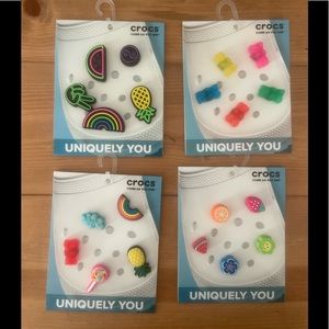 FOUR multi pack CROCS charms
